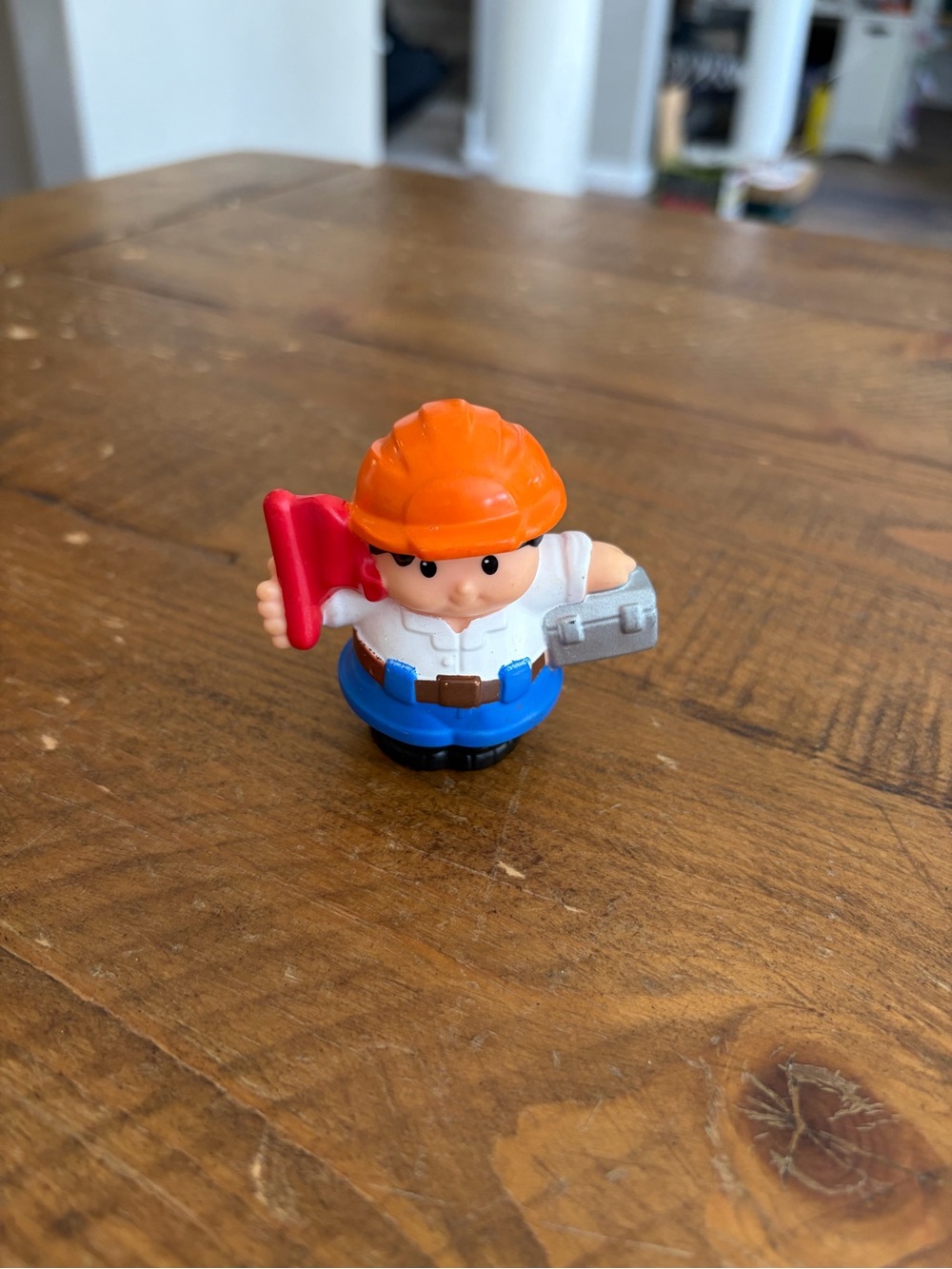 Fisher Price Little People construction worker as is